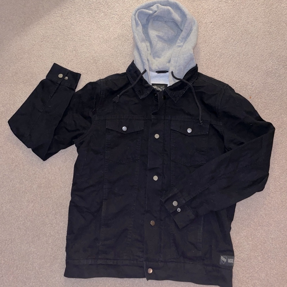Vans hooded jacket size L